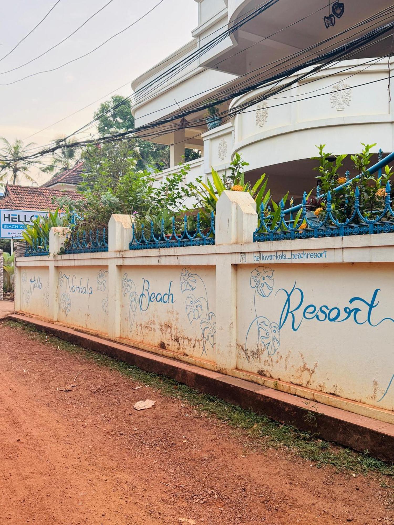 Beach View Balcony Resort By Hello Varkala Εξωτερικό φωτογραφία